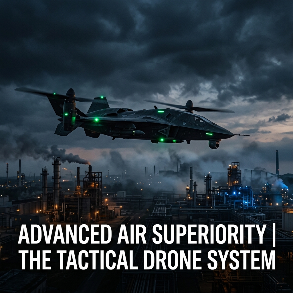 Dron rozpoznawczy DMX7 FPV w terenie