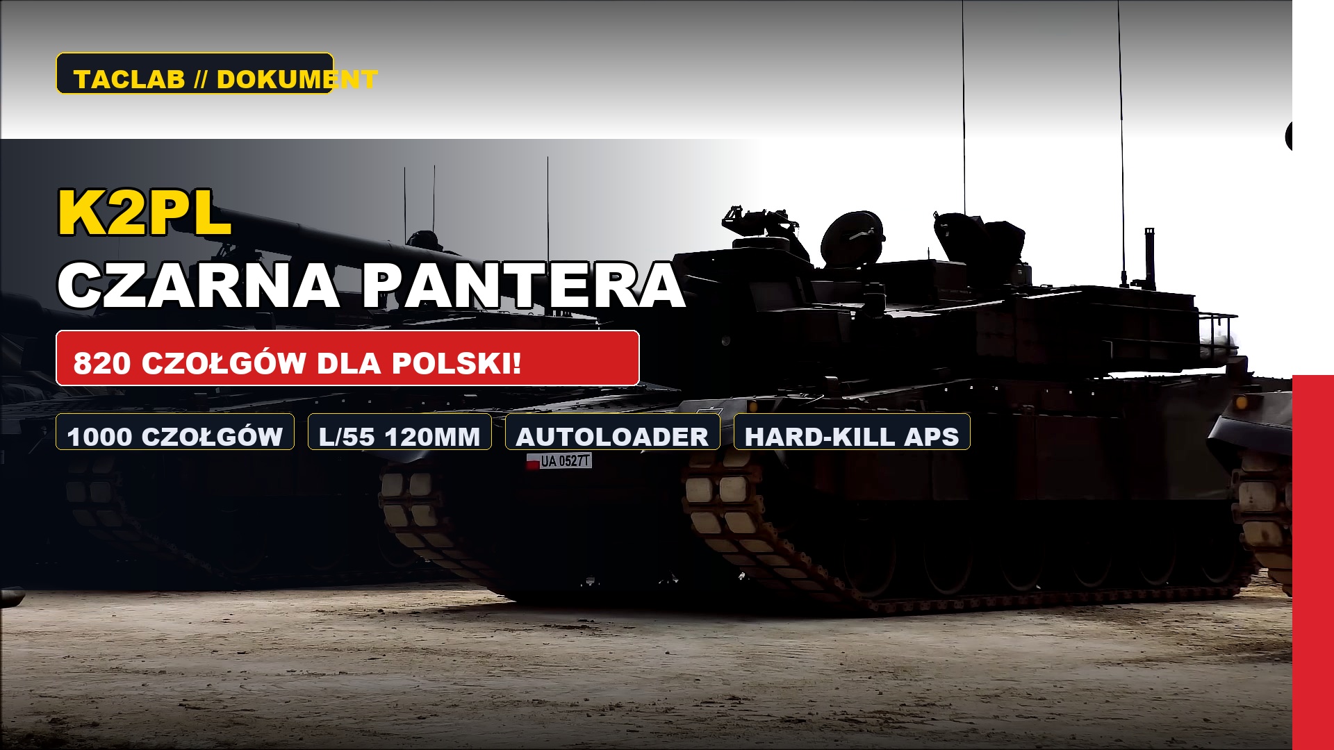 K2PL Czarna Pantera: Dlaczego Polska Buduje 820 Własnych Czołgów? [ANALIZA TECHNICZNA I DOKTRYNALNA]